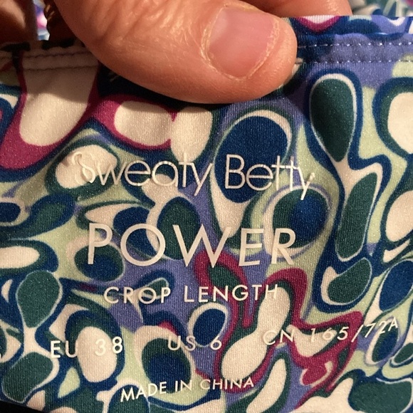 Sweaty Betty Power Crop Length Legging - Picture 9 of 12